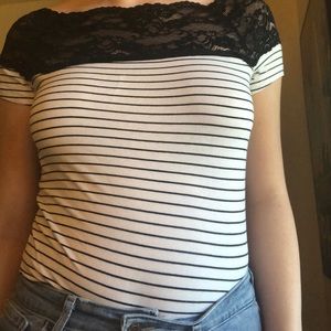 Off the shoulder top